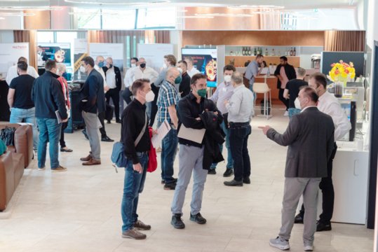 AICHELIN Instandhaltungsforum 2022 - Blick in den Ausstellungsbereich